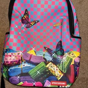 Sprayground Multicolor Money Backpack